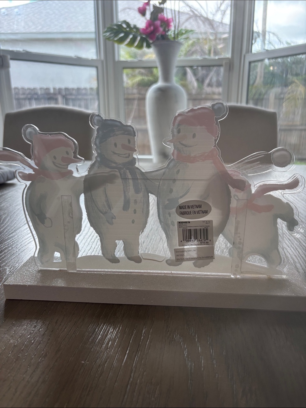 Snowman Photo Frame - Picture 2 of 2
